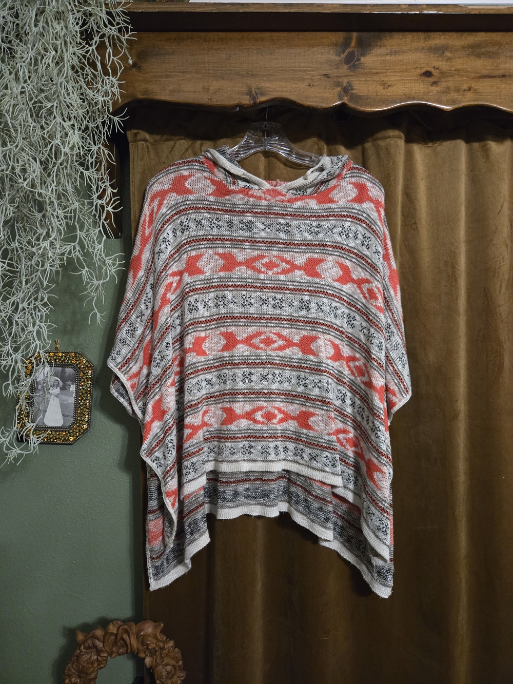 hippie laundry Striped Knit Top With Hood